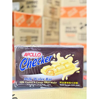เวเฟอร์ apollo checker 1 กล่อง 24 ชิ้น