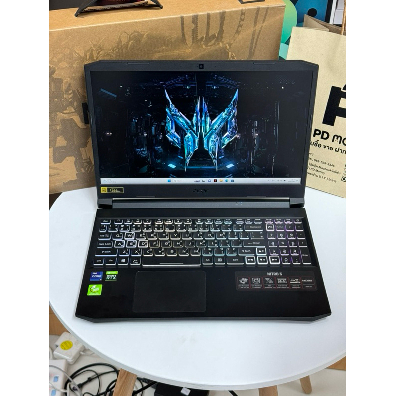 ACER NITRO 5 AN515-57-9710 i9-11900H RTX3060 โน๊ตบุ๊คมือสอง