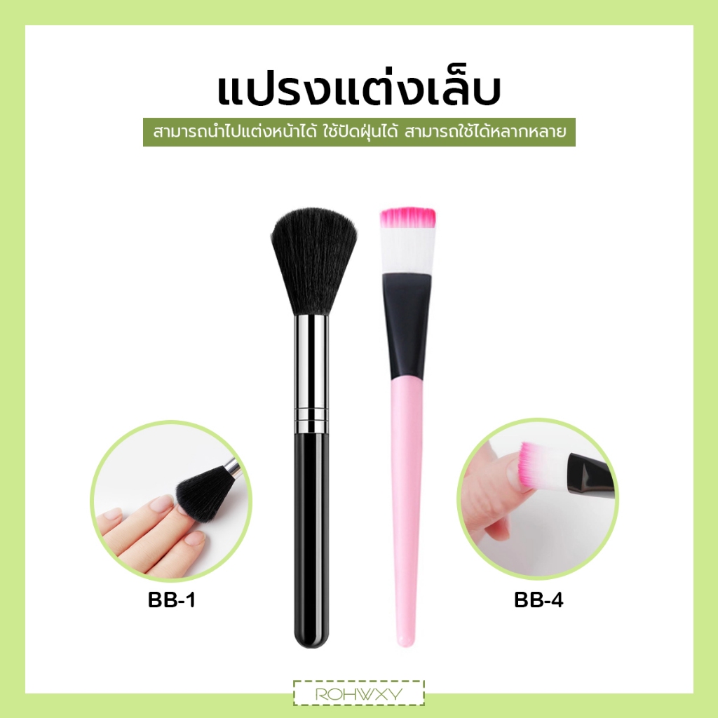 ✅ สินค้าพร้อมส่ง แปรงแต่งเล็บ สามารถนำไปแต่งหน้าได้ ใช้ปัดฝุ่นได้ สามารถใช้ได้หลากหลาย