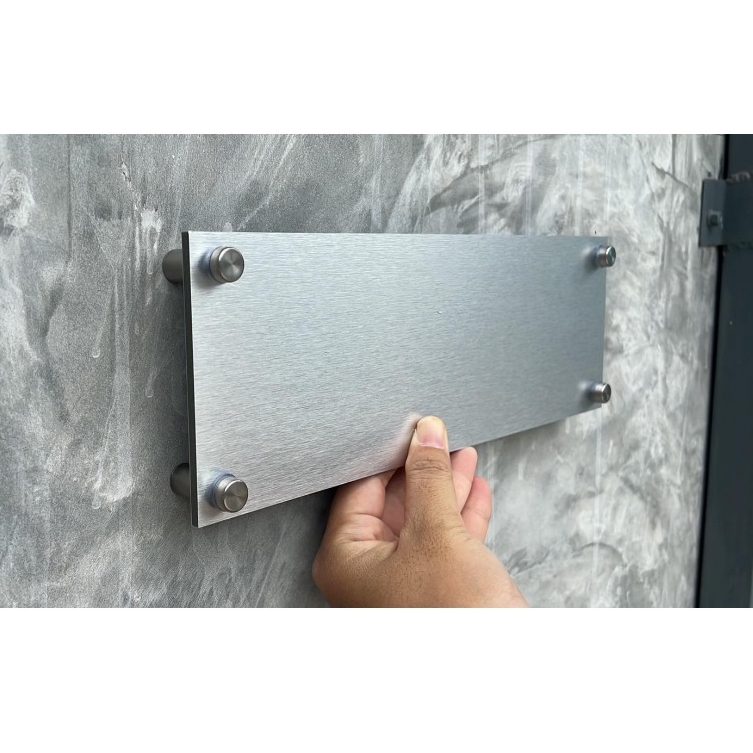 อุปกรณ์ติดตั้งป้าย ชุดน็อตลอย (เฉพาะน็อตลอยไม่รวมป้าย) - รูปที่ 2