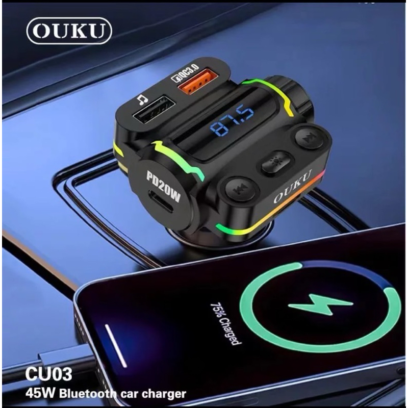 OUKU CU03 Car Charger หัวชาร์จในรถถยนต์