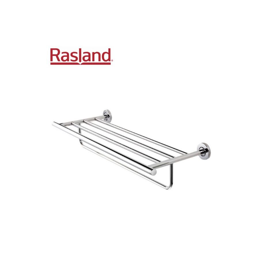 ราวตากผ้า ในห้องน้ำ ติดผนัง RASLAND รุ่น DECOR T0012 สีสแตนเลส
