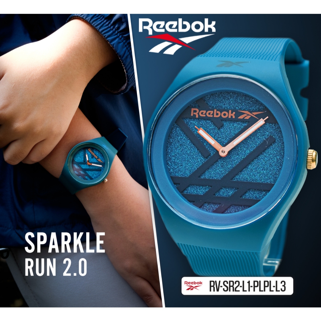 นาฬิกาข้อมือ นาฬิกา สปอร์ต sport แฟชั่น ใส่ได้ ทุกเพศ ทุกวัย รับประกัน1ปี แบรนด์แท้ Reebok RV-SR2-L1