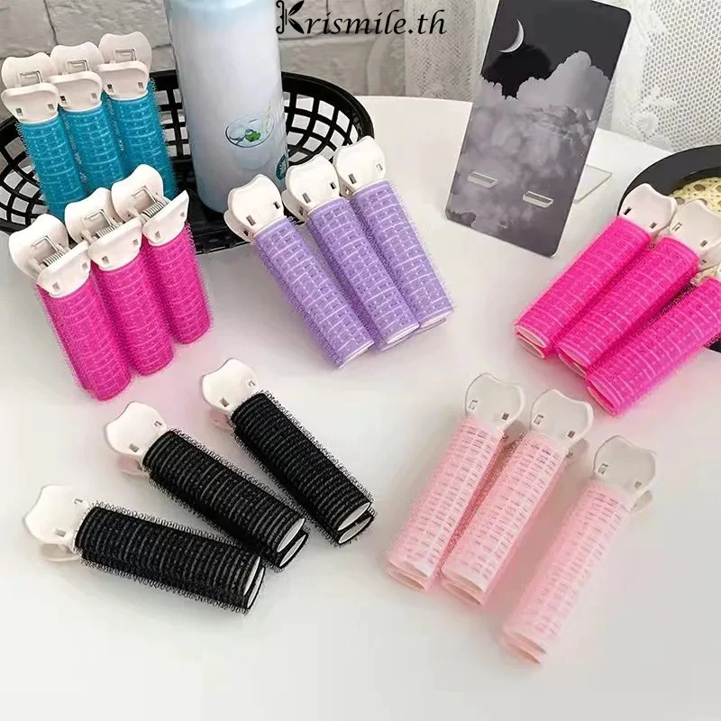 COD-ในไทย💖กิ๊บยกโคนผม กิ๊บม้วนผม โรลยกโคนผม หนีบยกโคน โรลจัดทรงผม ช่วยยกโคนให้ผมดูหนา พองสวย ม้วนผมหน้าม้า-Krismile.th