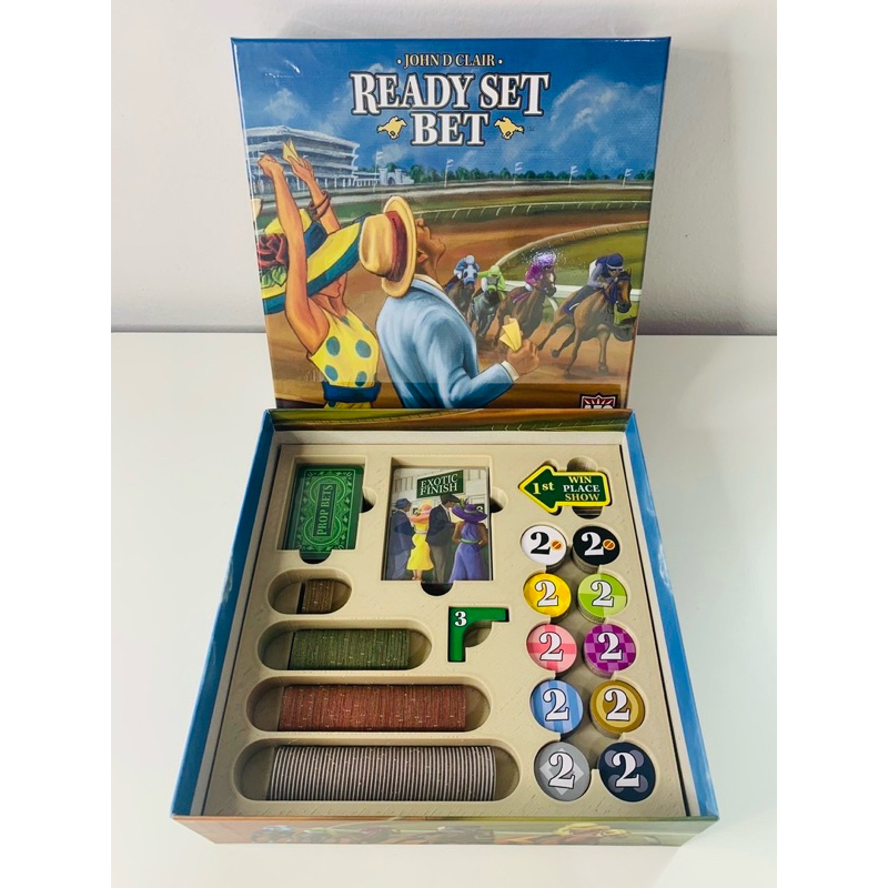 [Plastic] Ready Set Bet Board Game[TH/EN]: Organizer - ชุดกล่องจัดเก็บอุปกรณ์สำหรับเกมเข้าที่ ระวัง 