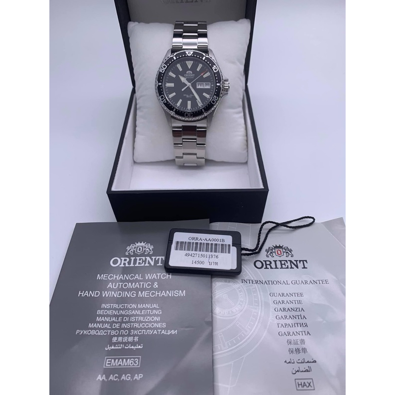 นาฬิกาผู้ชาย Orient รุ่น ORRA-AA0001B แท้✅ พร้อมกล่อง