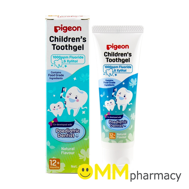 PIGEON ยาสีฟันเจลสำหรับเด็ก รสธรรมชาติ 45G.