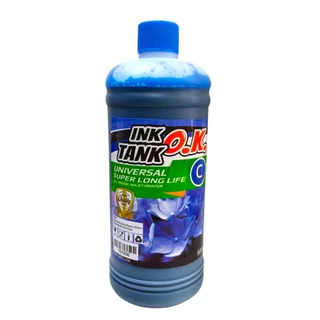 (OK-ขวดลิตร)✨ หมึกเติม ปรินเตอร์ INKTANK OK ขนาดใหญ่ ขวดลิตร 1000ccและขนาด500 cc 💥เติมปริ้นเตอร์ได้ทุกรุ่น ทุกยี่ห้อ💦