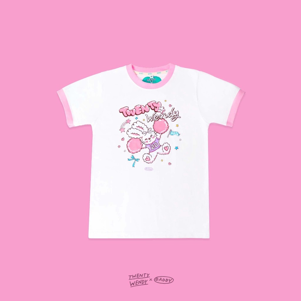DADDY | Twenty Wendy x Daddy T-shirt เสื้อยืด ลายน้องไอวี่พู่เชียร์