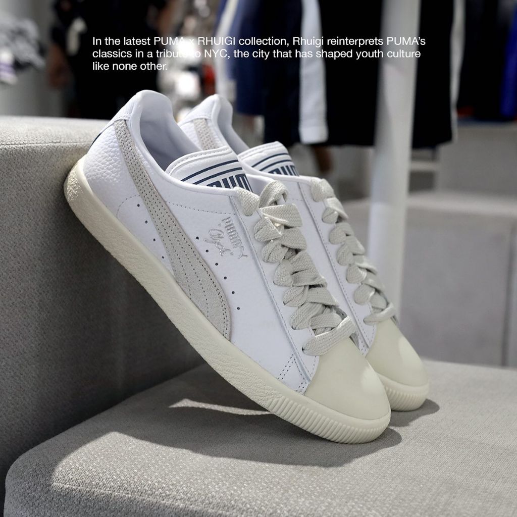[ลด20% เก็บโค้ด 20XTRA1000] PUMA Clyde Q3 Rhuigi Sneakers รองเท้า พูม่า แท้ รุ่นฮิต