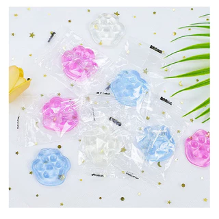 🔥พร้อมส่ง🔥 สกุชชี่เท้าแมว อุ้งเท้าแมว น่ารัก ของเล่นบีบสกุชชี่ บรรเทาความเครียด ของเล่นนุ่มนิ่ม โมนิ