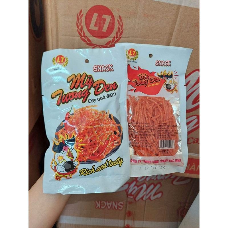 (แพ็ค)ล่าเถียวเส้นไก่พ่นไฟ30ซอง(วันที่หน้าซองคือวันผลิต)