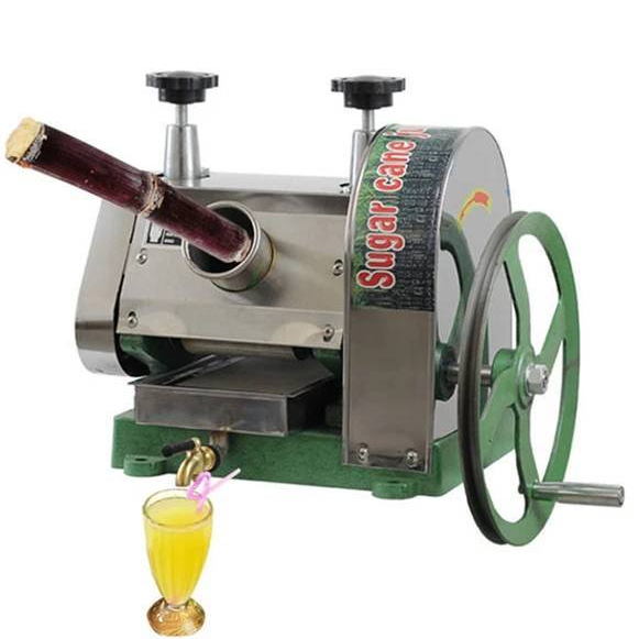 เครื่องคั้นน้ำอ้อย สกัด คั้นน้ำอ้อยสด มือหมุน 304วัสดุสแตนเลส