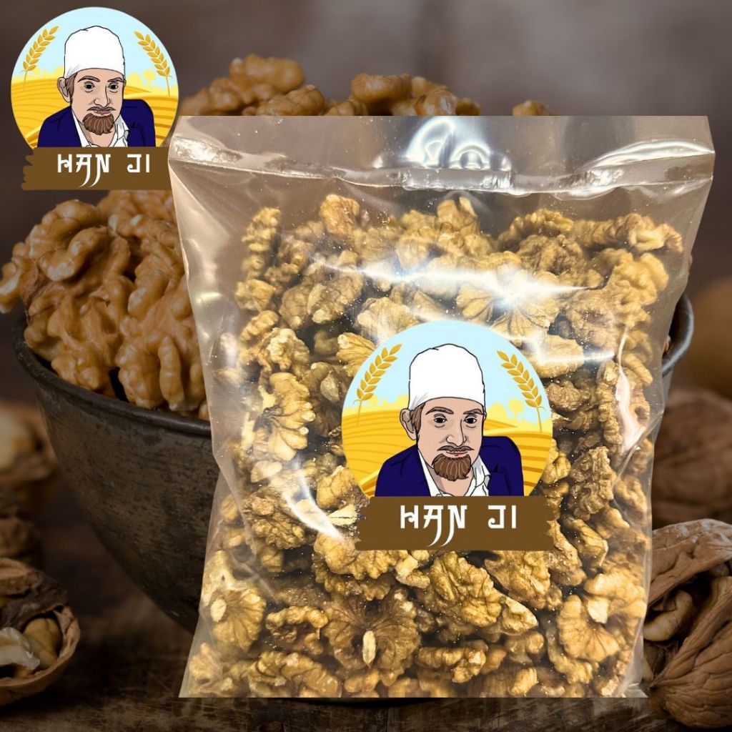 Hanji วอลนัท 500 กรัม เกรดพรีเมี่ยม Walnut