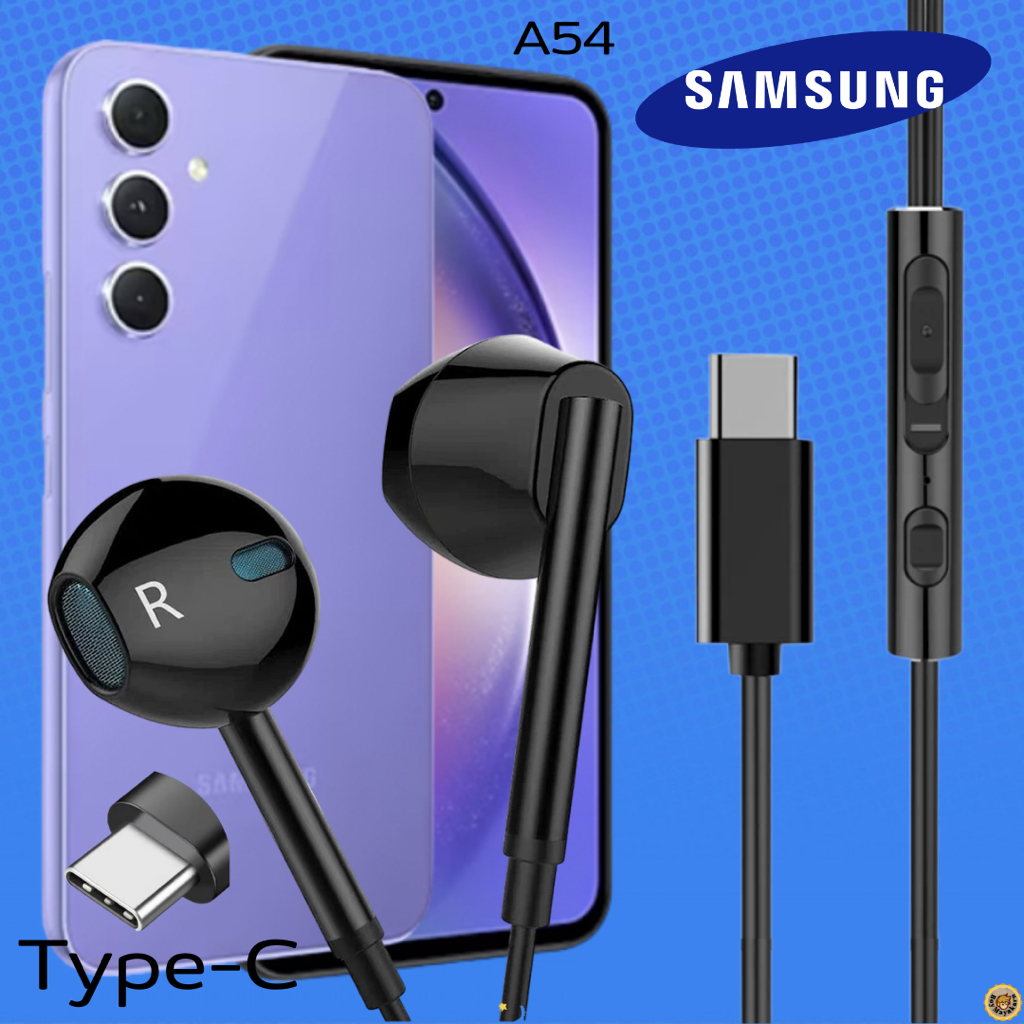 หูฟัง Samsung Type-C สมอลทอล์ค สำหรับ ซัมซุง A54 ไทป์ซี สวมใส่สบาย เบสนุ่ม เสียงดี เพิ่ม-ลดระดับเสียง M15