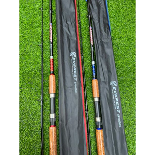 คันเอเวอเรสต์สปินนิ่ง EVEREST 15-30lb ด้ามไม่ก๊อกเคลือบ ท้ายคันยาง