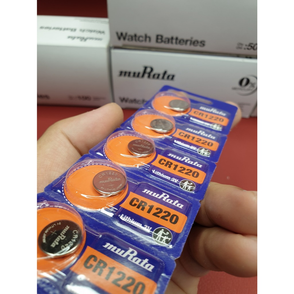 ถ่าน แบตสำหรับนาฬิกา casio g shock module NO.5229 แท้ ตรงรุ่น จาก Murata CR1220