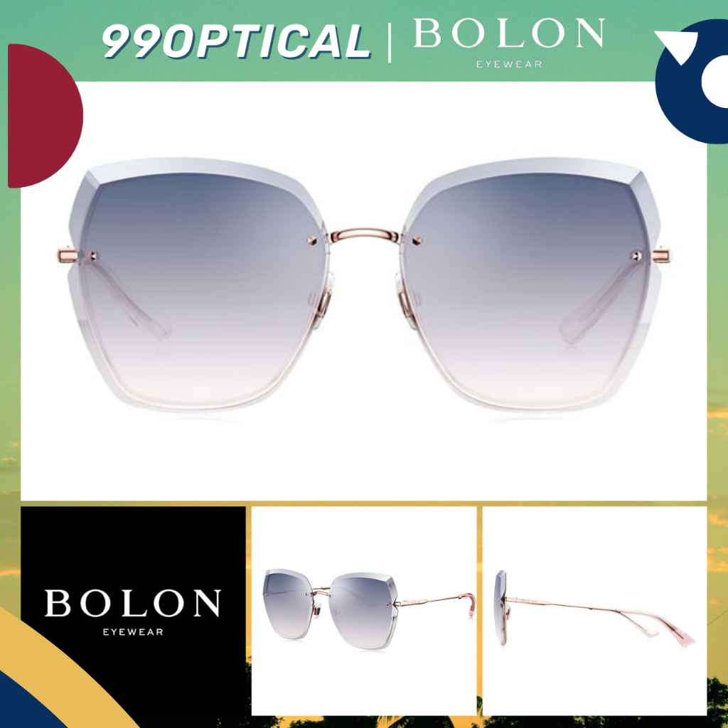 [Clearance Sale] - แว่นกันแดด Bolon รุ่น Sierra BL7053 สี B31 / สี A30 กันแดด Oversize