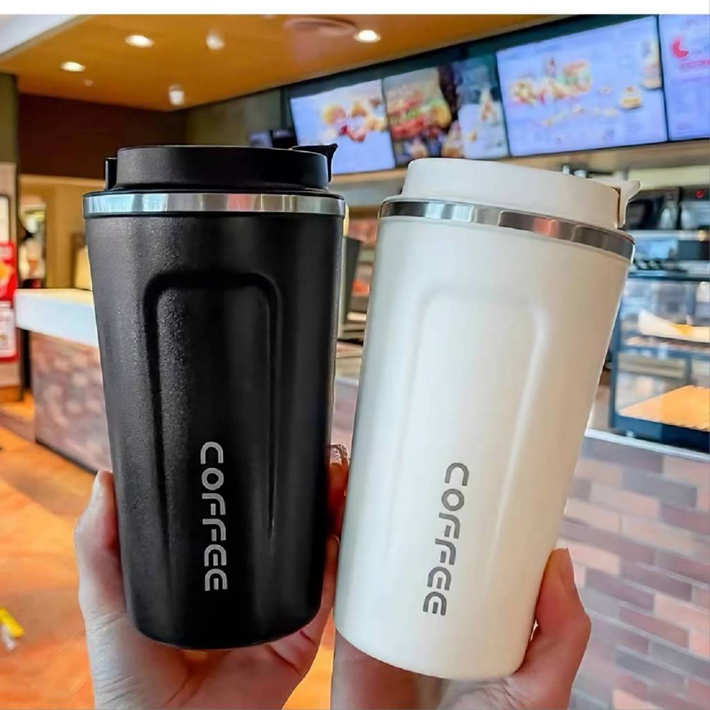 แก้วกาแฟความจุ480ml สแตนเลส มีทั้งหมด 5 สี รุ่นH005