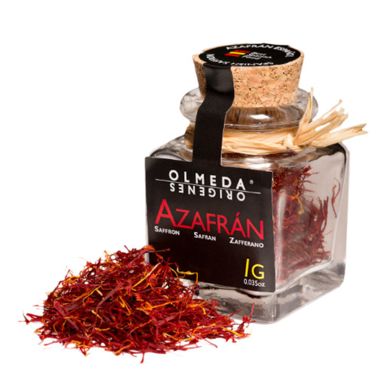 โอลเมด้า หญ้าฝรั่น แซฟฟรอน จากสเปน 1 กรัม - Spanish Saffron 1g Olmeda brand