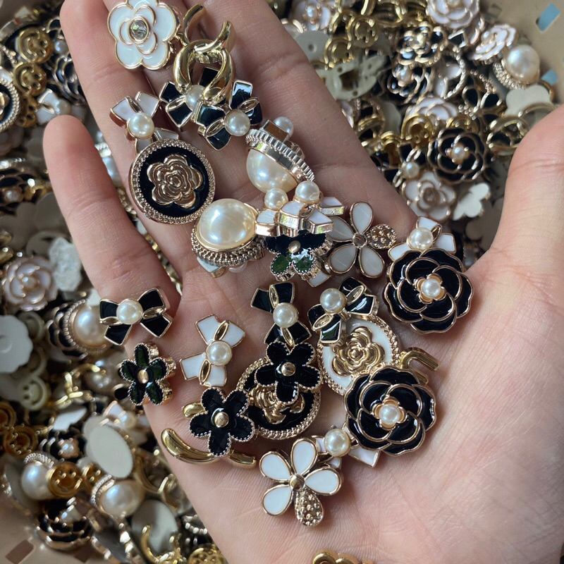 พร้อมส่ง อะไหล่ตกแต่งกิ๊ฟ อะไหล่ติดกิ๊ฟช็อป diy คละแบบ คละลาย ตามภาพ