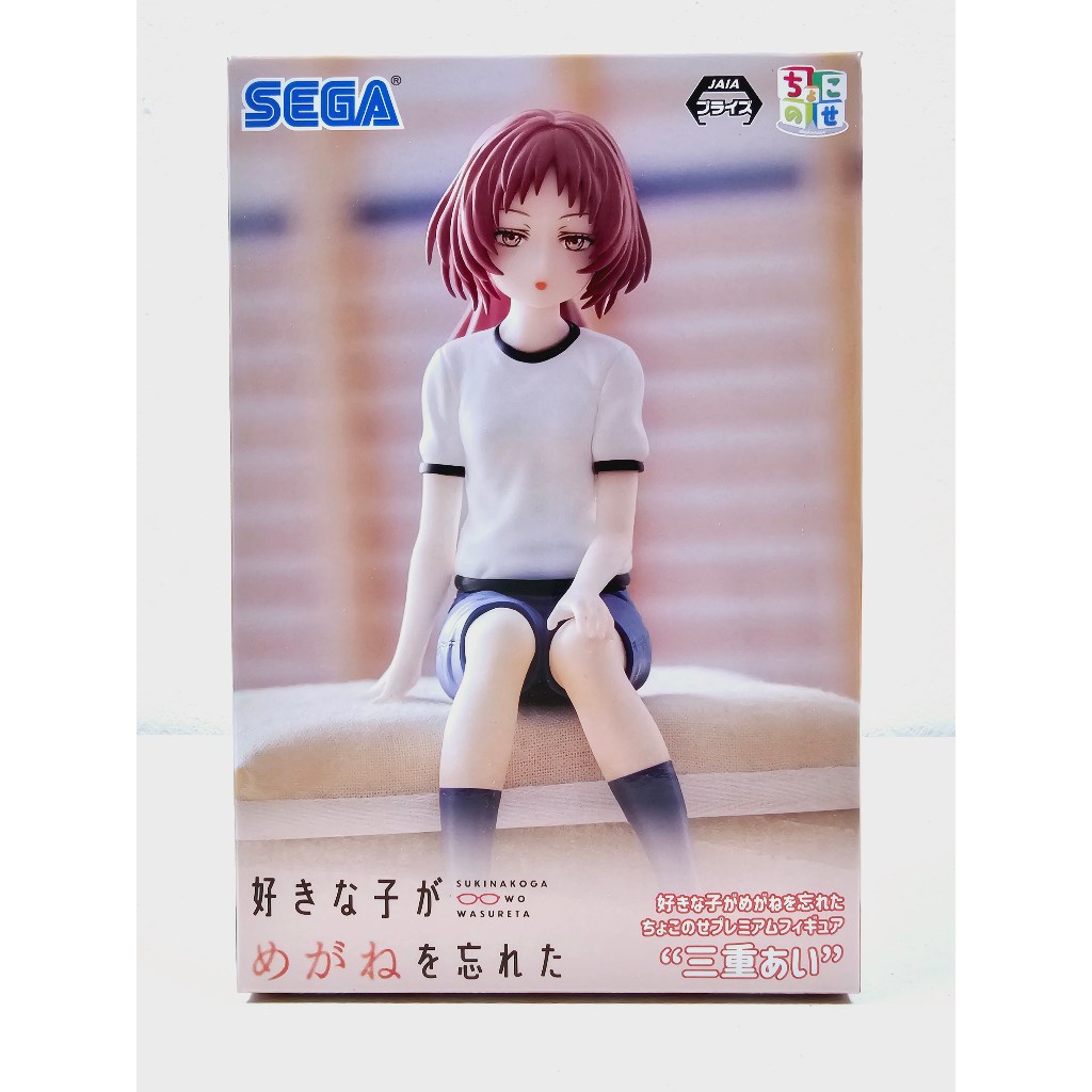 [ฟิกเกอร์แท้] Suki na Ko ga Megane wo Wasureta - Mie Ai - Premium Chokonose Figure (SEGA)