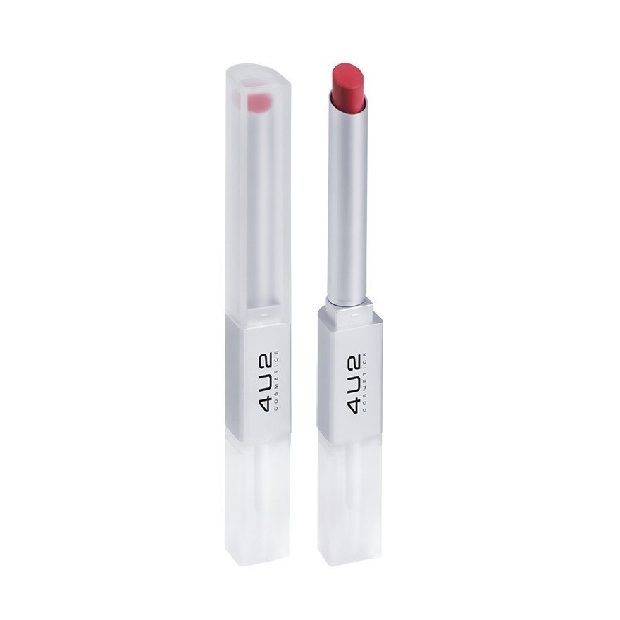 ของแท้/พร้อมส่ง 4U2 Better Half Duo Lip โฟร์ยูทู ลิปแมท ลิปกลอส ลิปสองหัว กลอสใส ปากฉ่ำ ฉ่ำวาว สีสวย สีชัด ติดทน