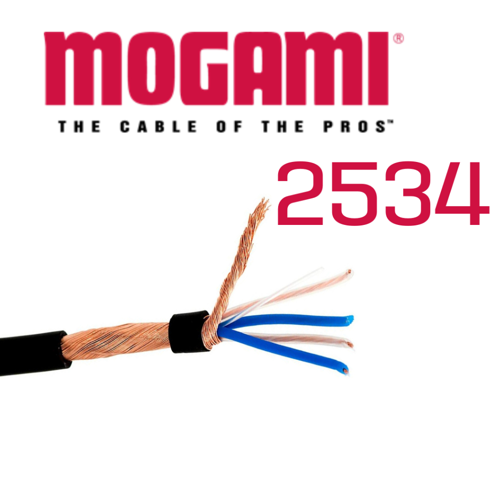 Mogami 2534  สายสัญญาญไมโครโฟน