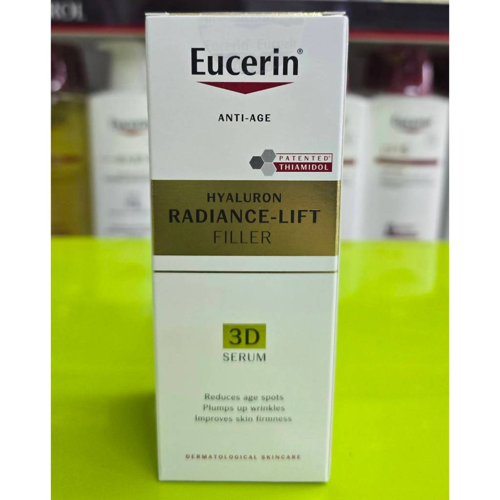 EUCERIN - Hyaluron Radiance-Lift Filler 3D Serum (30 ml.) ยูเซอริน ไฮยาลูรอน เรเดียนซ์-ลิฟ ฟิลเลอร์ ทรีดี ซีรั่ม