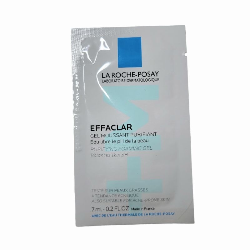 LA ROCHE-POSAY Effaclar Purifying Foaming Gel ผลิตภัณฑ์ทำความสะอาดผิวหน้า 200ml