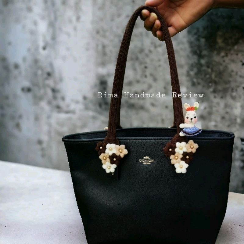 หูถักกระเป๋า Lv Neverfull, Coach​ shopping​