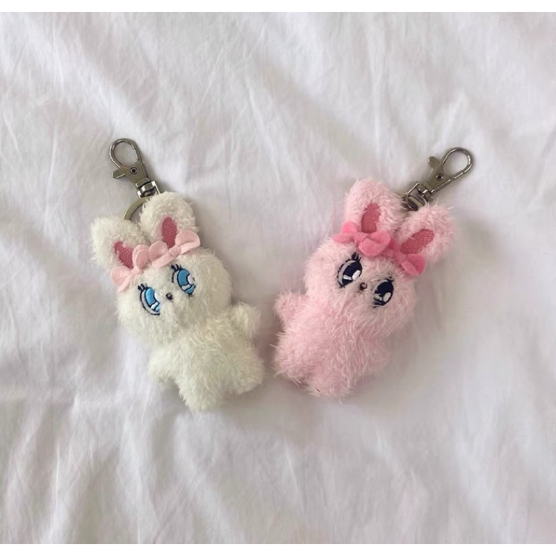 (Pre-order) พวงกุญแจตุ๊กตาEsther bunny10cm🐰🎀 ตุ๊กตาห้อยกระเป๋า