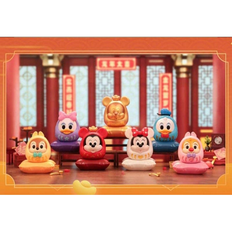 (ไลฟ์ ลด50%) เปิดกล่องเช็คการ์ด กล่องสุ่ม Mickey Mouse Family Dharma × Taptoy