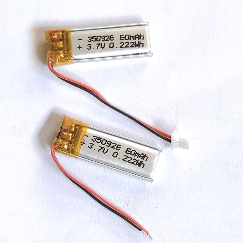 3.7v 60mah  350926 Li-Po li ionแบตเตอรี่ สำหรับMp3 MP4  กล้องติดรถยนต์