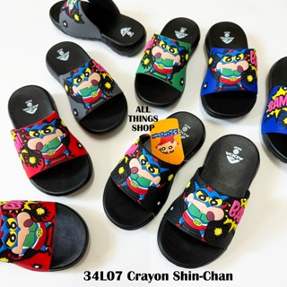 ADDA crayon shin-chan 34L07 รองเท้าแตะเด็ก ชินจัง ลิขสิทธ์แท…