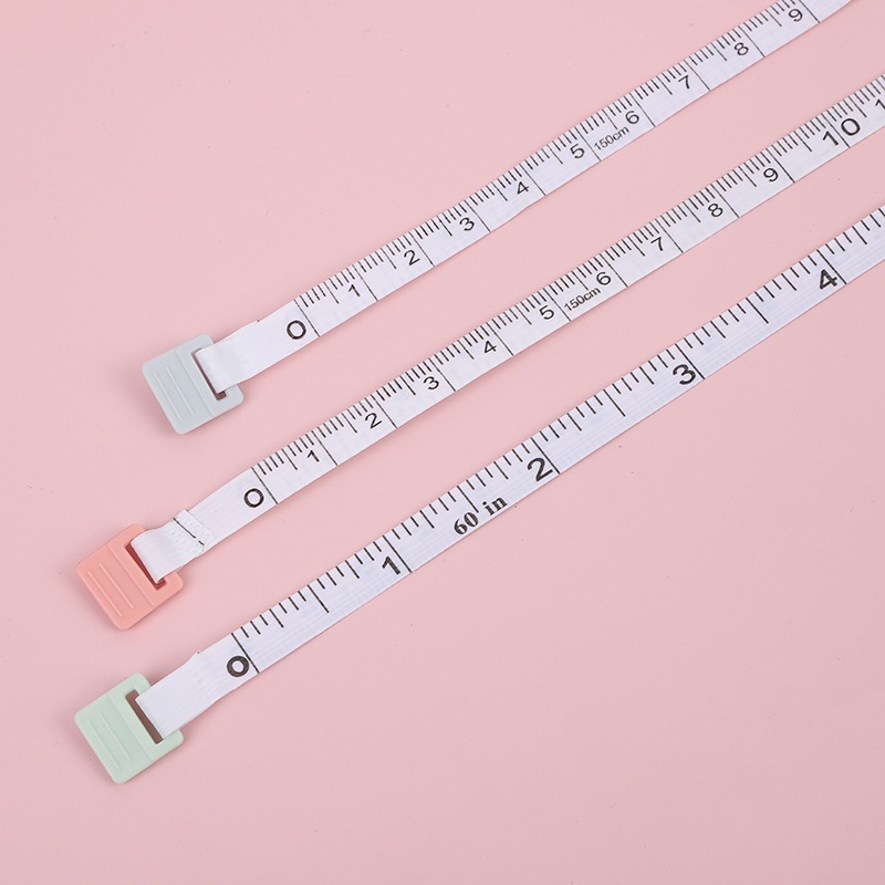 ตลับสายวัดตัว สายวัดเอว ทรงกลม แบบพกพา ม้วนเก็บได้ ยาว 150 ซม./60 นิ้ว - รูปที่ 2