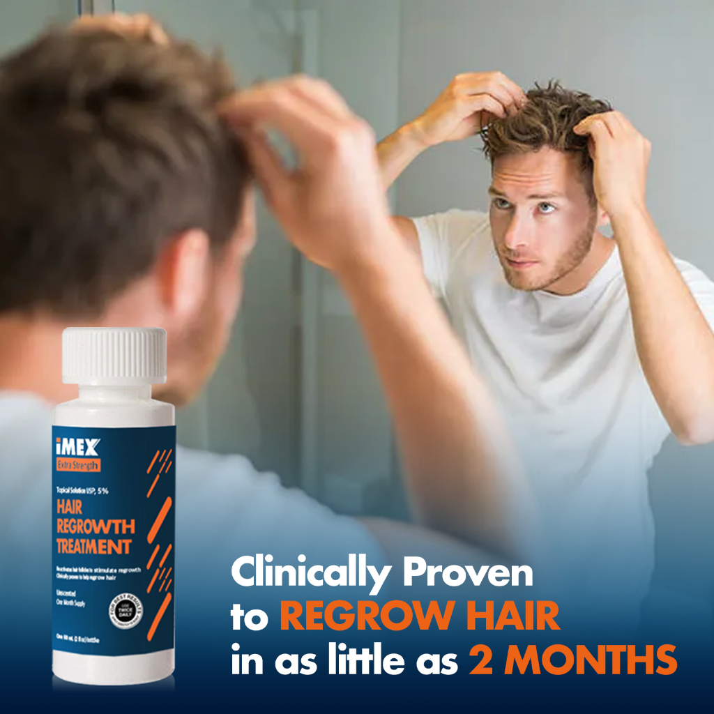 1 ขวด Imex hair treatment ของแท้ 100%- เซรั่มปลูกผม บำรุงเส้นผม คิ้ว หนวด เครา