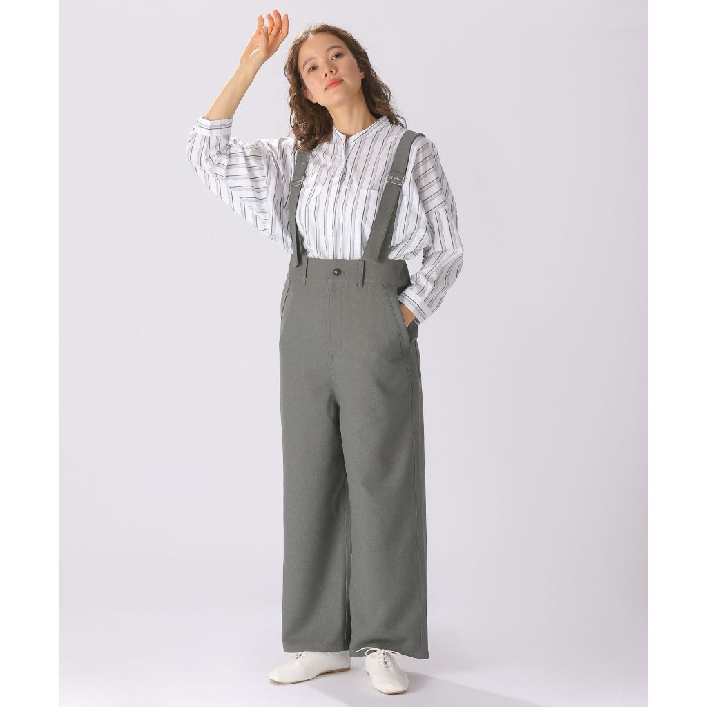 niko and ... Chambray twill overalls