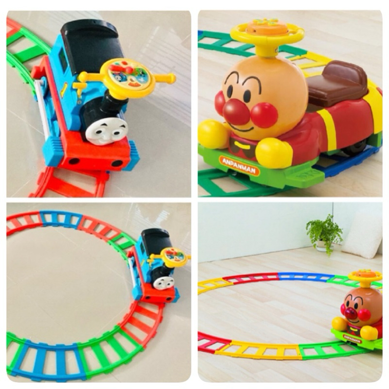 รถแบตเตอรี่เด็ก อันปังแมน รีโมทบังคับ รถไฟโทมัส วิ่งบนราง Thomas & Friends Battery Train /Anpanman E
