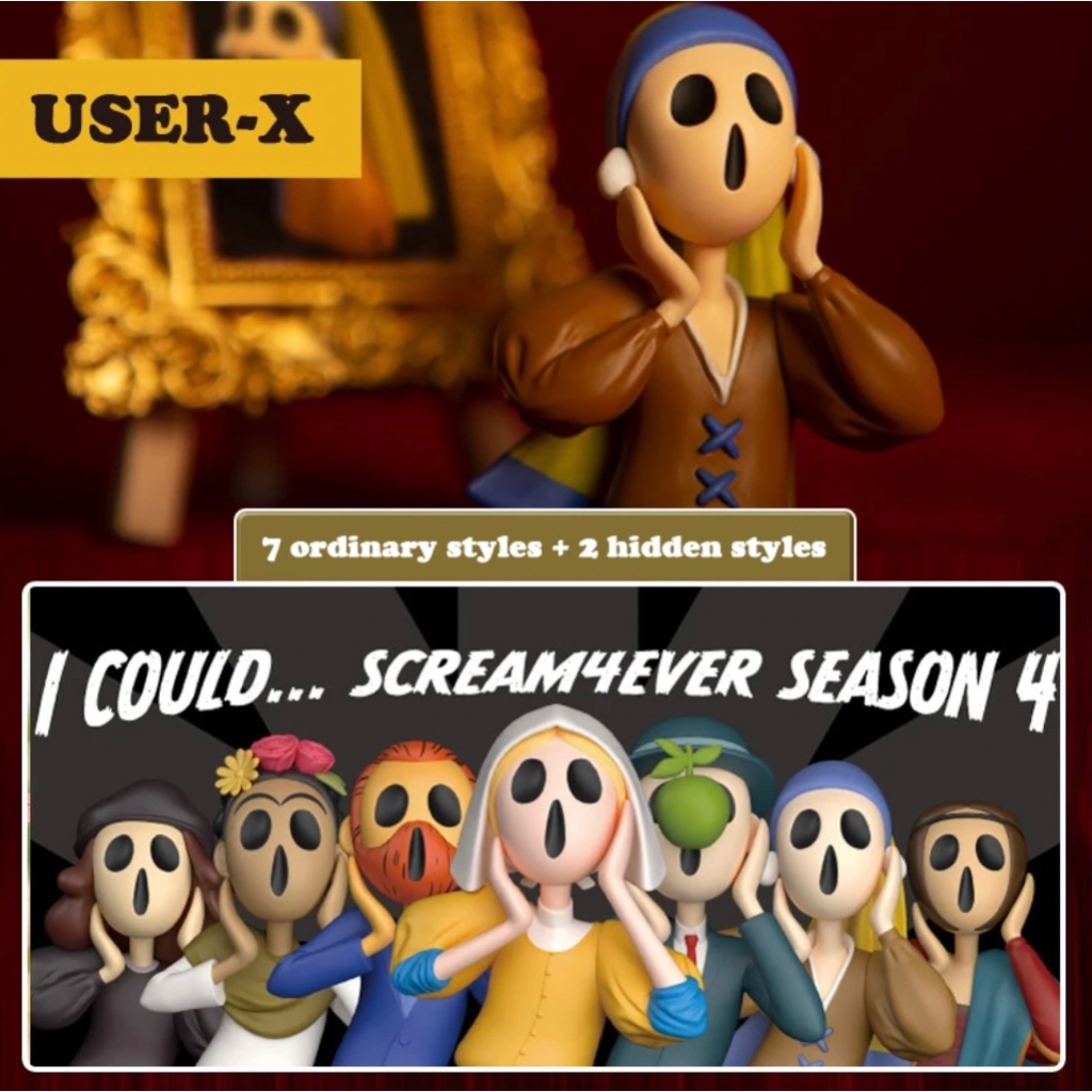 ❣️[Blind Box ready to ship : กล่องสุ่ม พร้อมส่ง]❣️🌟USER-X : I Could Scream4ever season 4 Series