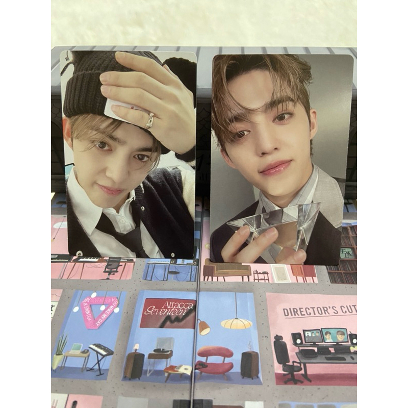 การ์ด SEVENTEEN Best Album ‘17 Right Here’ Photocard (สินค้าพร้อมส่ง) Here Ver. Dear Ver. Hear Ver.