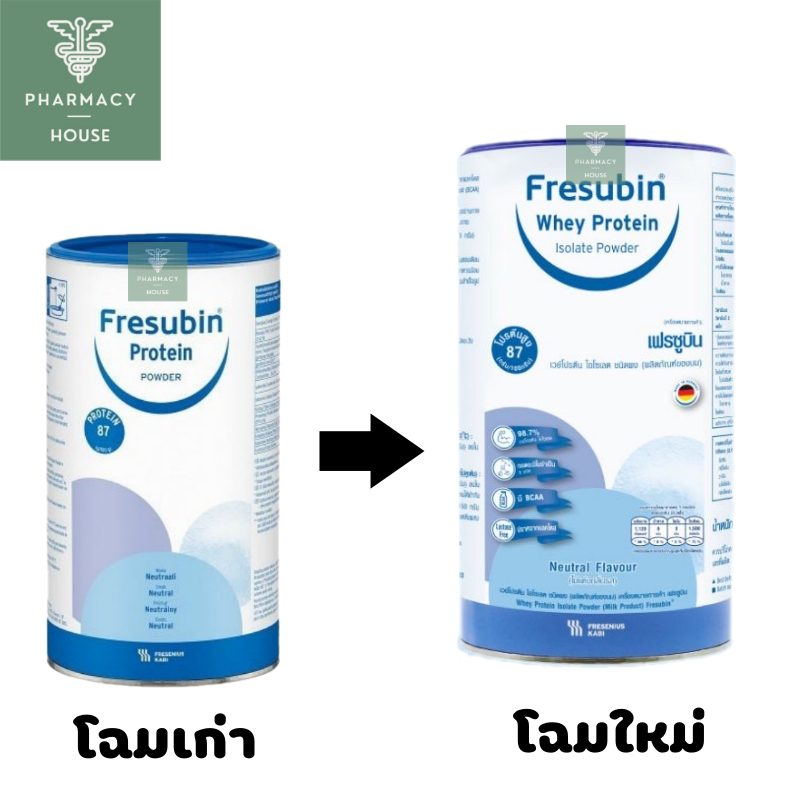 ***หมดอายุ 01/2026*** Fresubin Whey Protein Isolate Powder 300 g. ( กระป๋อง )