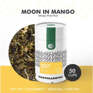 Northlandtea - ชาข้าวเหนียวมะม่วง 50 กรัม (Moon in Mango) HOT & ICED TEA / COLD BREW / MOCKTAIL etc.