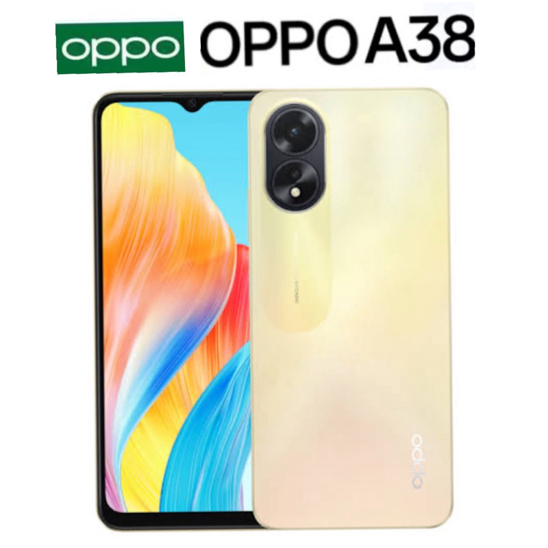 Oppo A38(Ram6+4/Rom128GB)เครื่องแท้ศูนย์ มือสองสภาพสวย