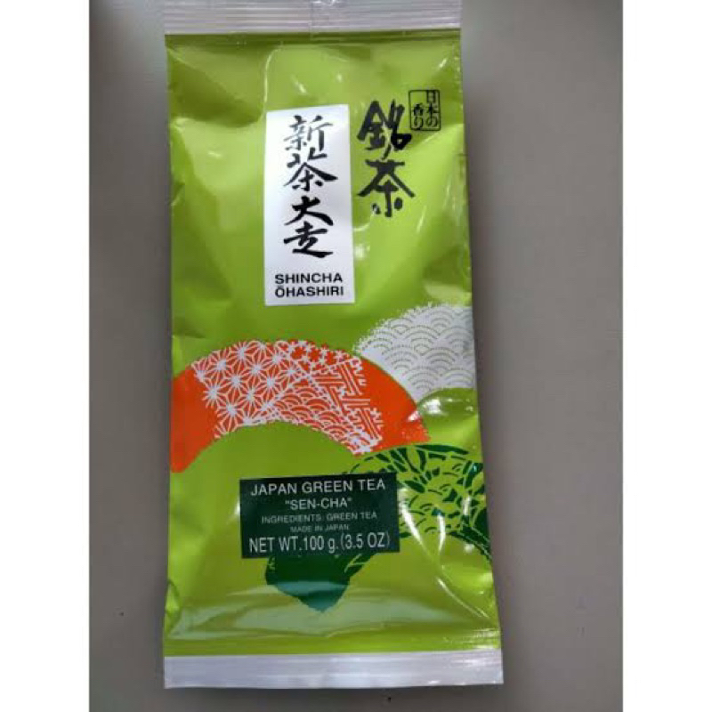 🇯🇵 Sencha japanese green tea 100g. เซนชา ชาเขียวญี่ปุ่น100% นำเข้าจากญี่ปุ่น