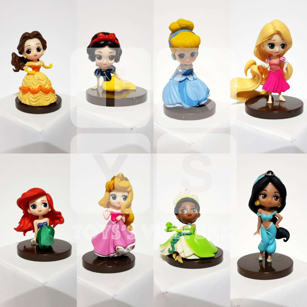 เจ้าหญิงดิสนีย์ (Disney Princess) โมเดล ฟิกเกอร์ PVC ตุ๊กตาตั้งโชว์ ของสะสม ของเล่นเด็ก ของขวัญวันเก