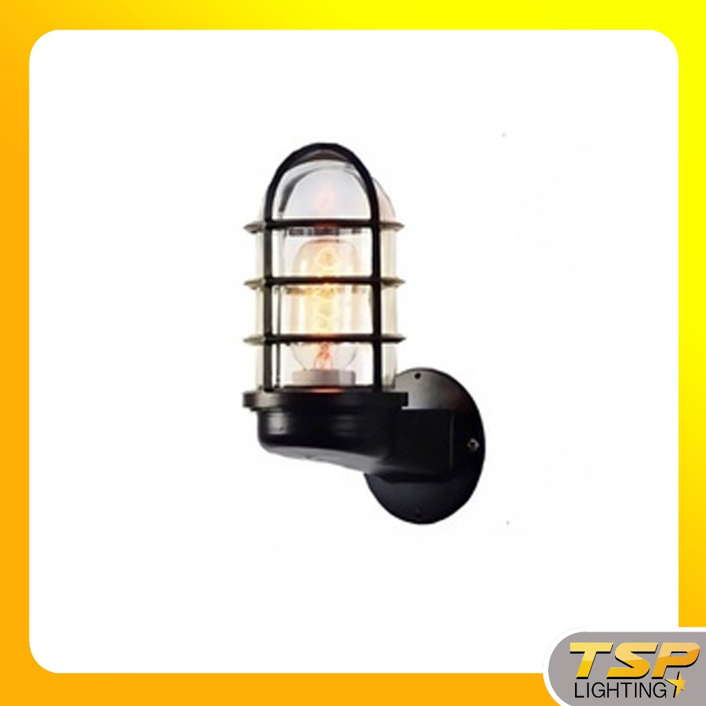 TSP Lighting │ โคมไฟติดผนังกรงนกอลูมิเนียม ขั้ว E27