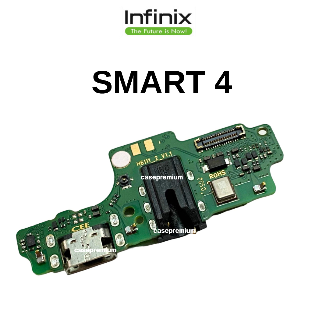 แพรชาร์จ infinix smart4 แพรตูดชาร์จ + ไมค์ + สมอ  infinix smart4  สินค้าของแท้ศูนย์ ตรงรุ่น infinix smart4 อะไหล่มือถือ