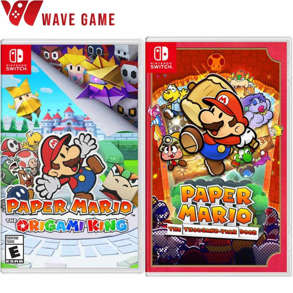nintendo switch paper mario the thousand year door / origami king ( english asia )