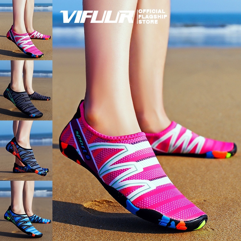 รองเท้า Vifuur Aqua ของผู้หญิงเปลือยเปล่าของผู้หญิง